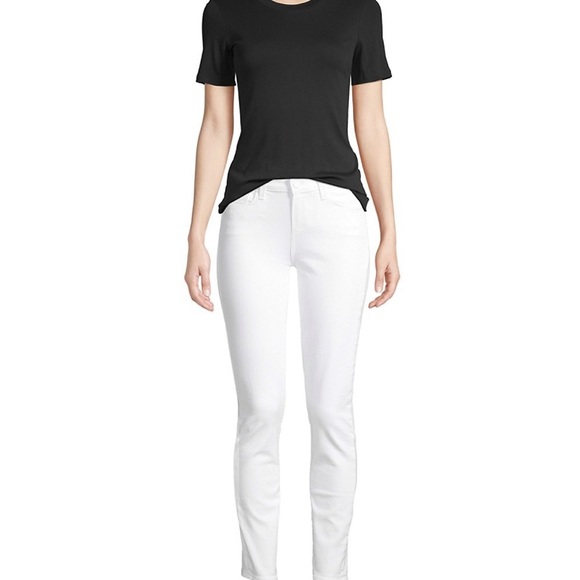 PAIGE Denim White Skyline Ankle Peg Jeans - Picture 2 of 4